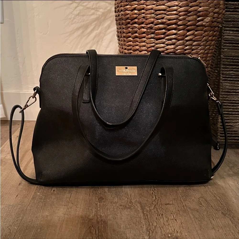 Kate Spade Leather Satchel Crossbody Purse